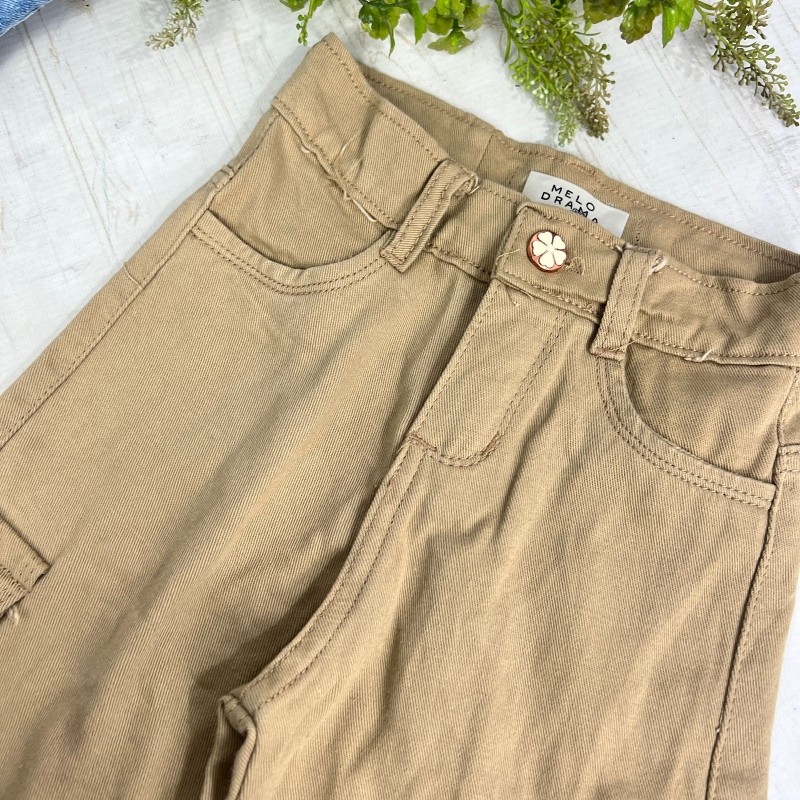 Pantalon cargo de niña BEGOÑA Pantalon cargo de niña BEGOÑA