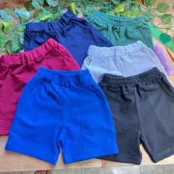 Short colegial de niños rustico