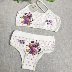 Conjunto juvenil estampado +corpiño ESTAMPADO