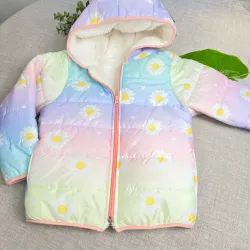 Campera puffer niños ESTAMPADA