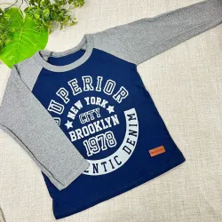 Remera niños mangas largas ZUMAR