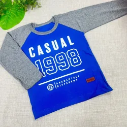Remera niños mangas largas ZUMAR