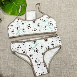 Conjunto juvenil estampado +corpiño ESTAMPADO
