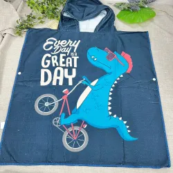 Toallon poncho infantil