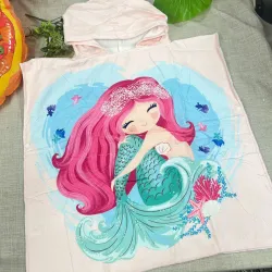 Toallon poncho infantil