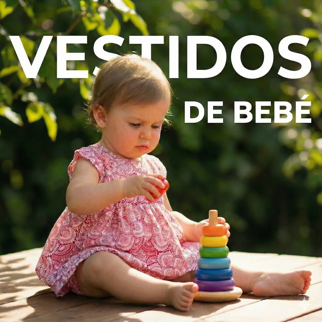 Bebe con vestido navideño melodrama